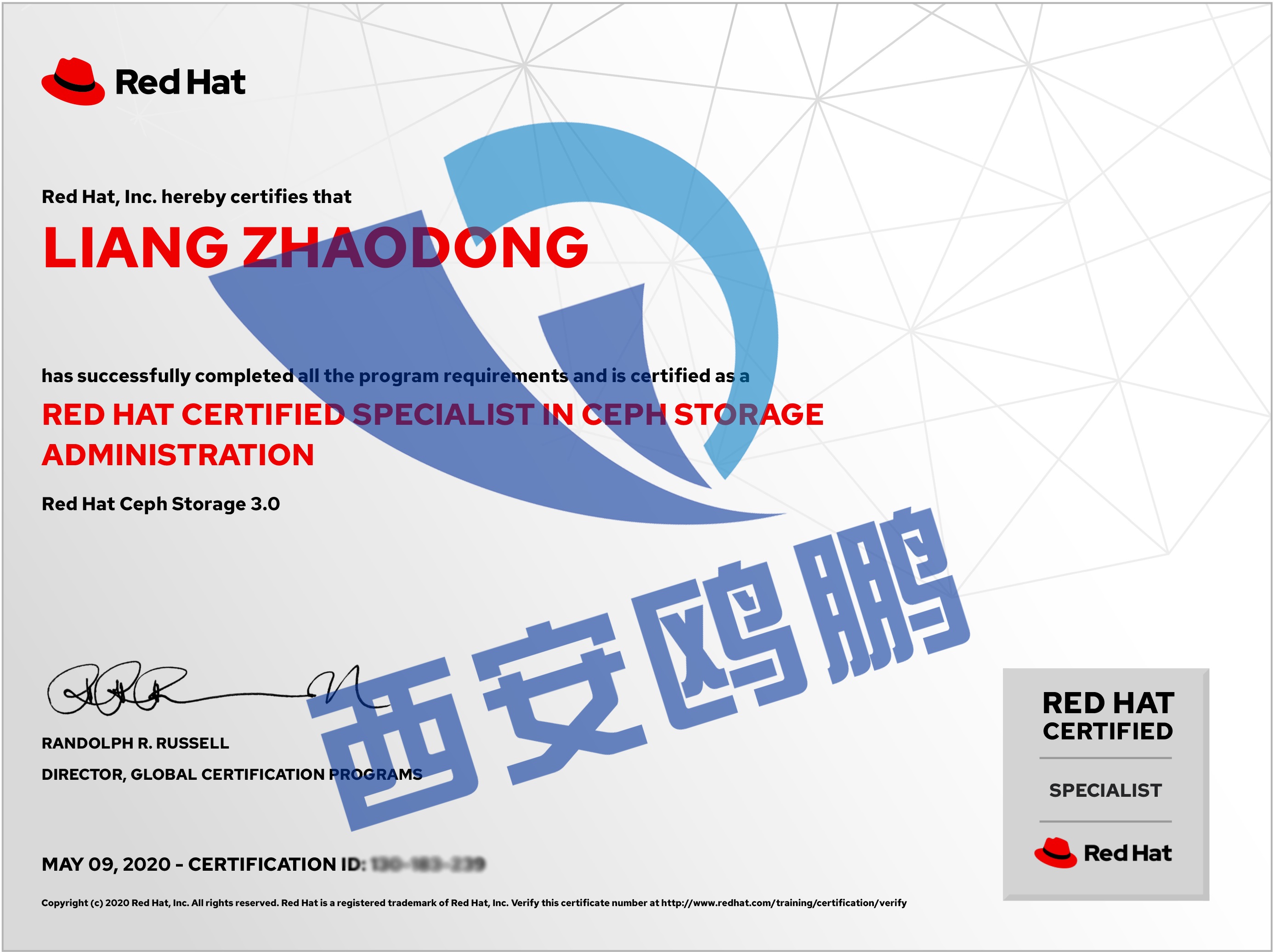 【战报】恭喜鸥鹏学员全员通过高难度RHCA考试